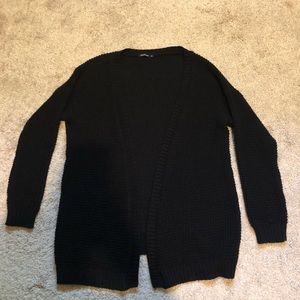 Boohoo Black Knitted Cardigan